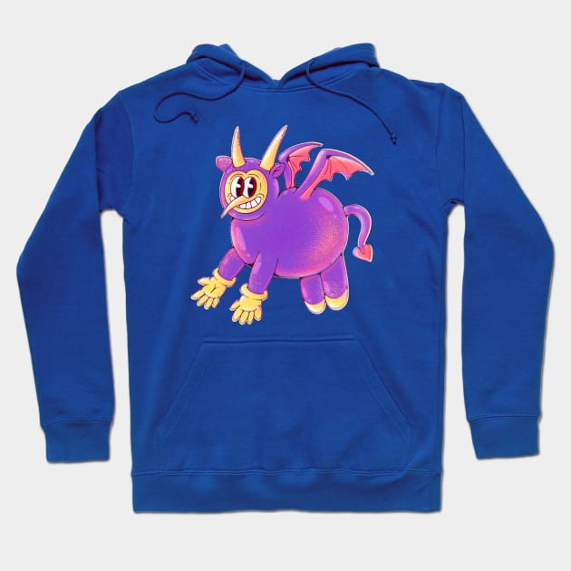 Fly cute demon Hoodie by Sasshhaaaart